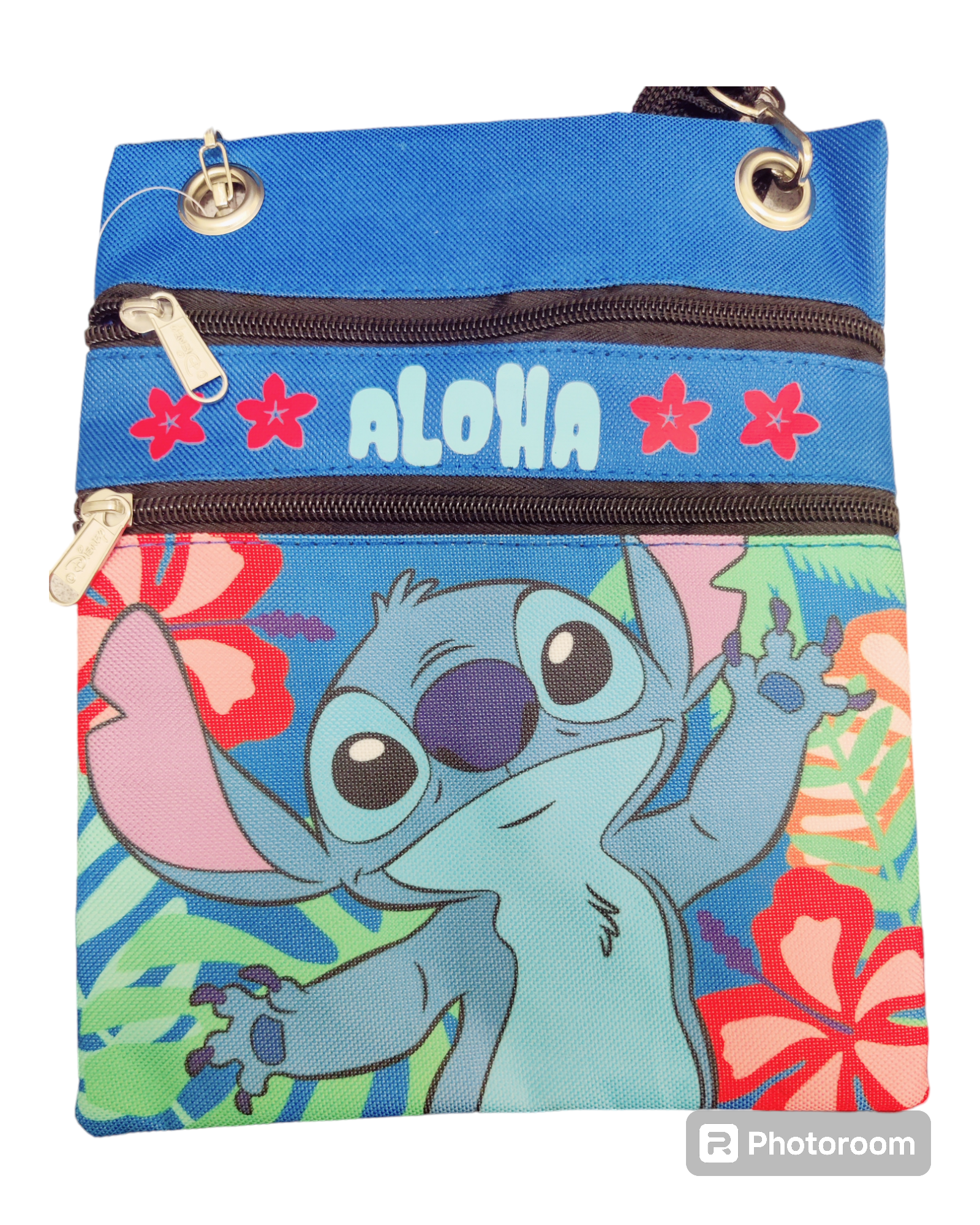 Aloha Friend! Ocean Blue Stitch Passport BAG