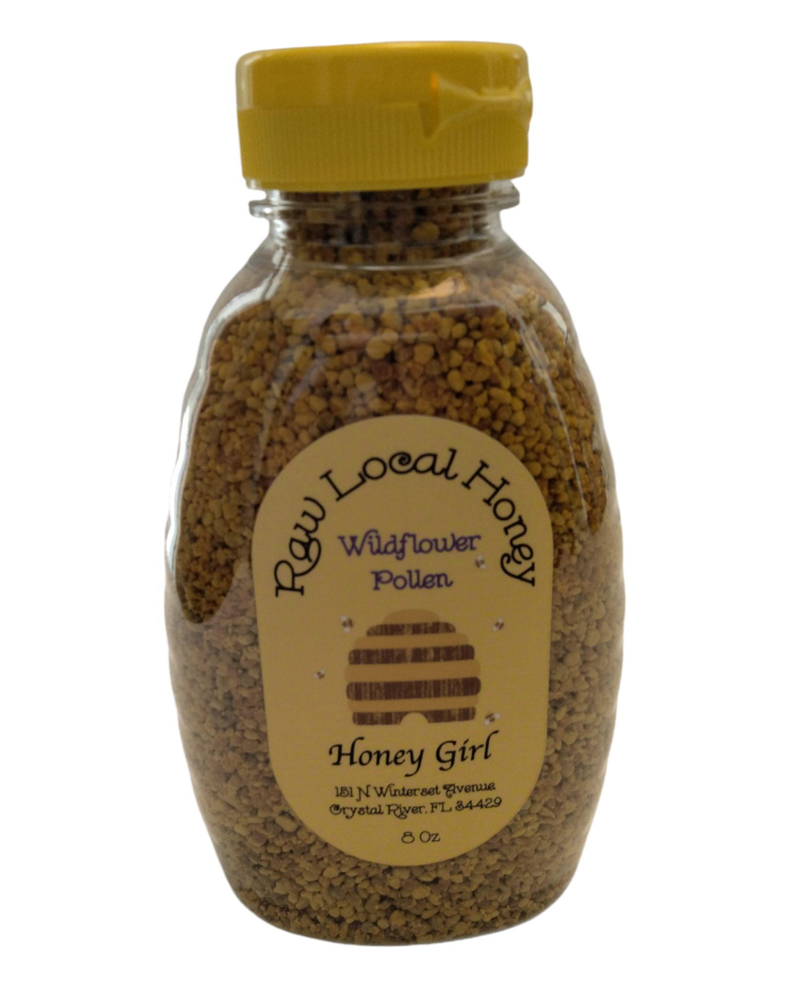 Honey Girl Bee Pollen Bottle 8oz