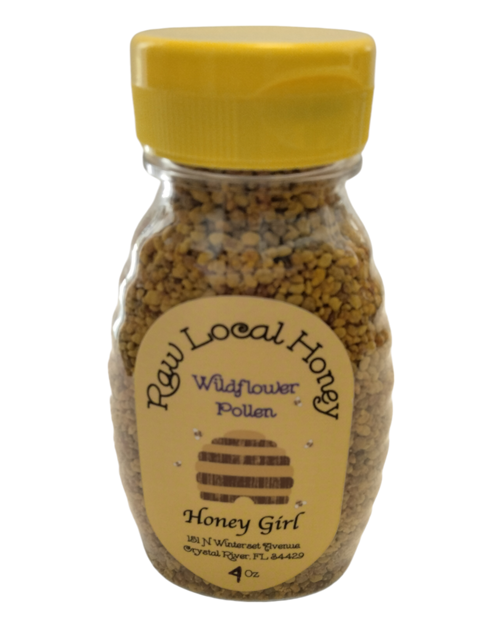 Honey Girl Bee Pollen Bottle 4oz