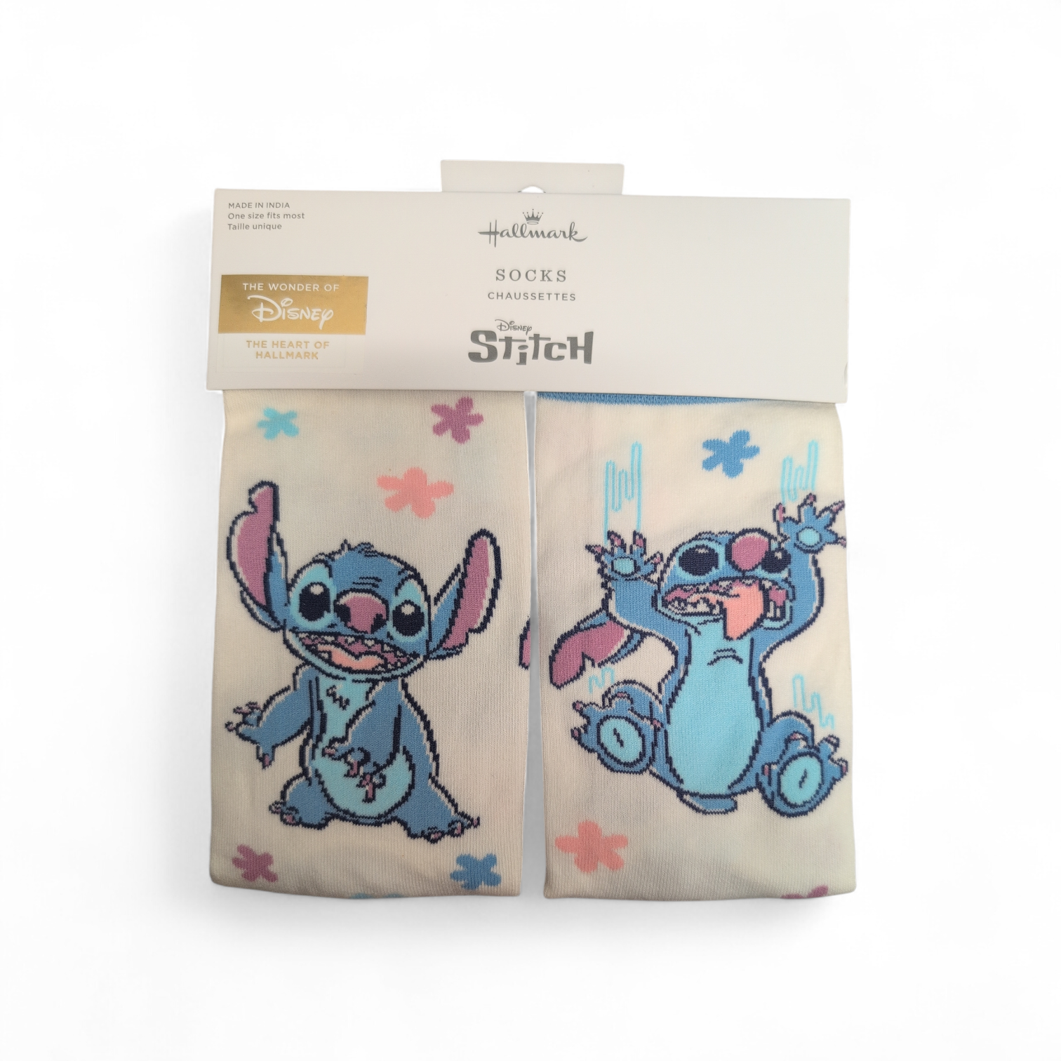 Hallmark Stitch Flower Socks