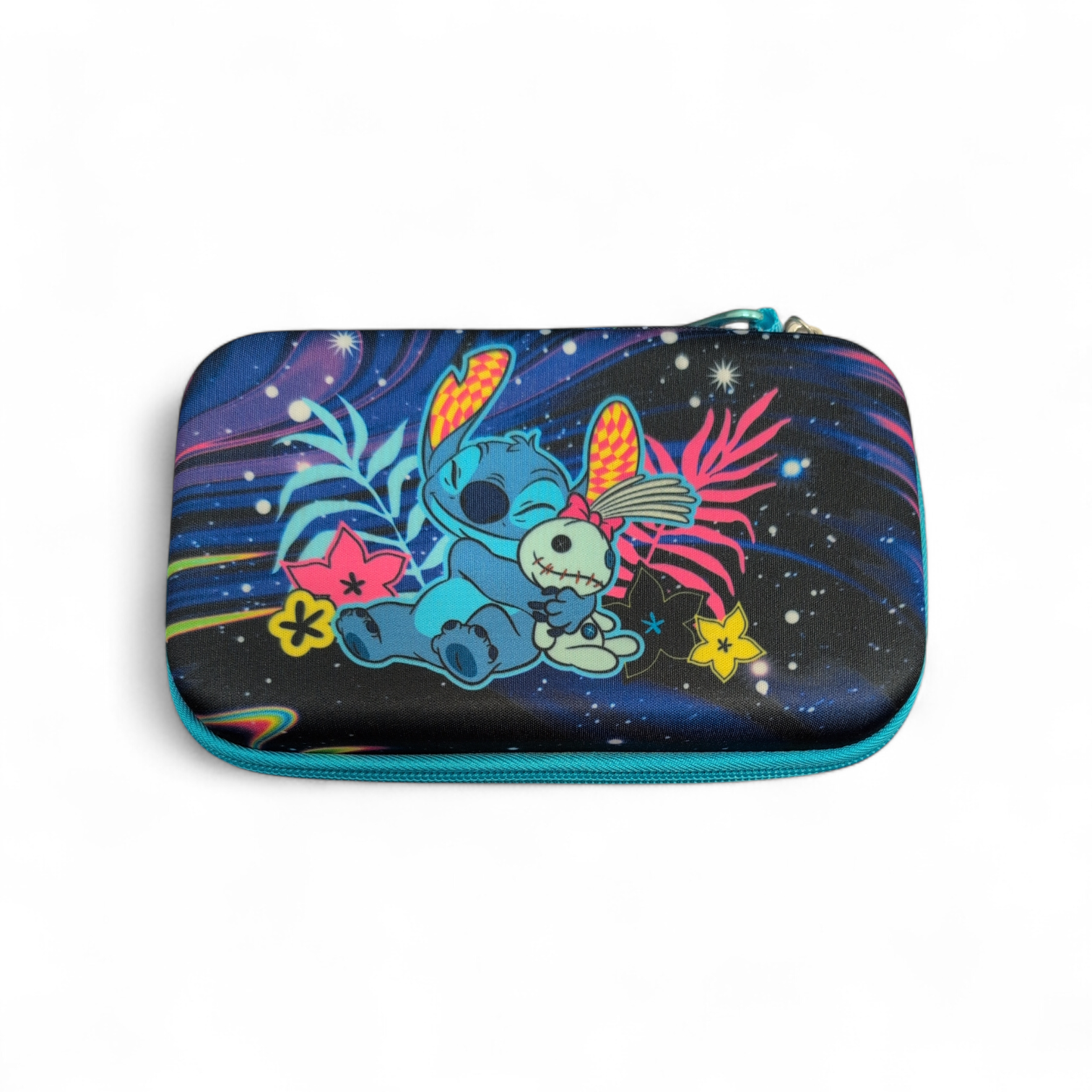 Stitch Space & love Hard Pencil Case