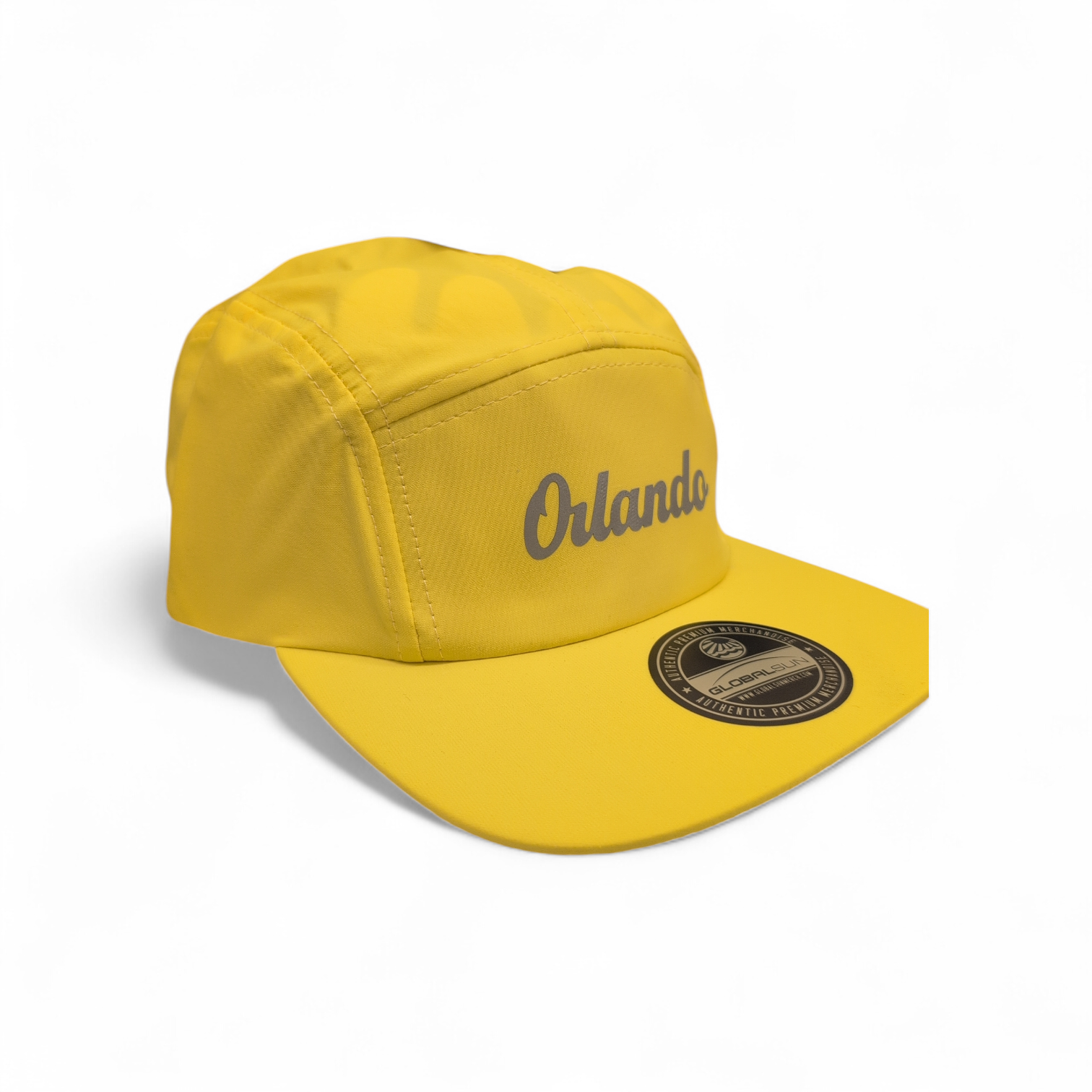 Orlando Five Panel Hat Neon Yellow