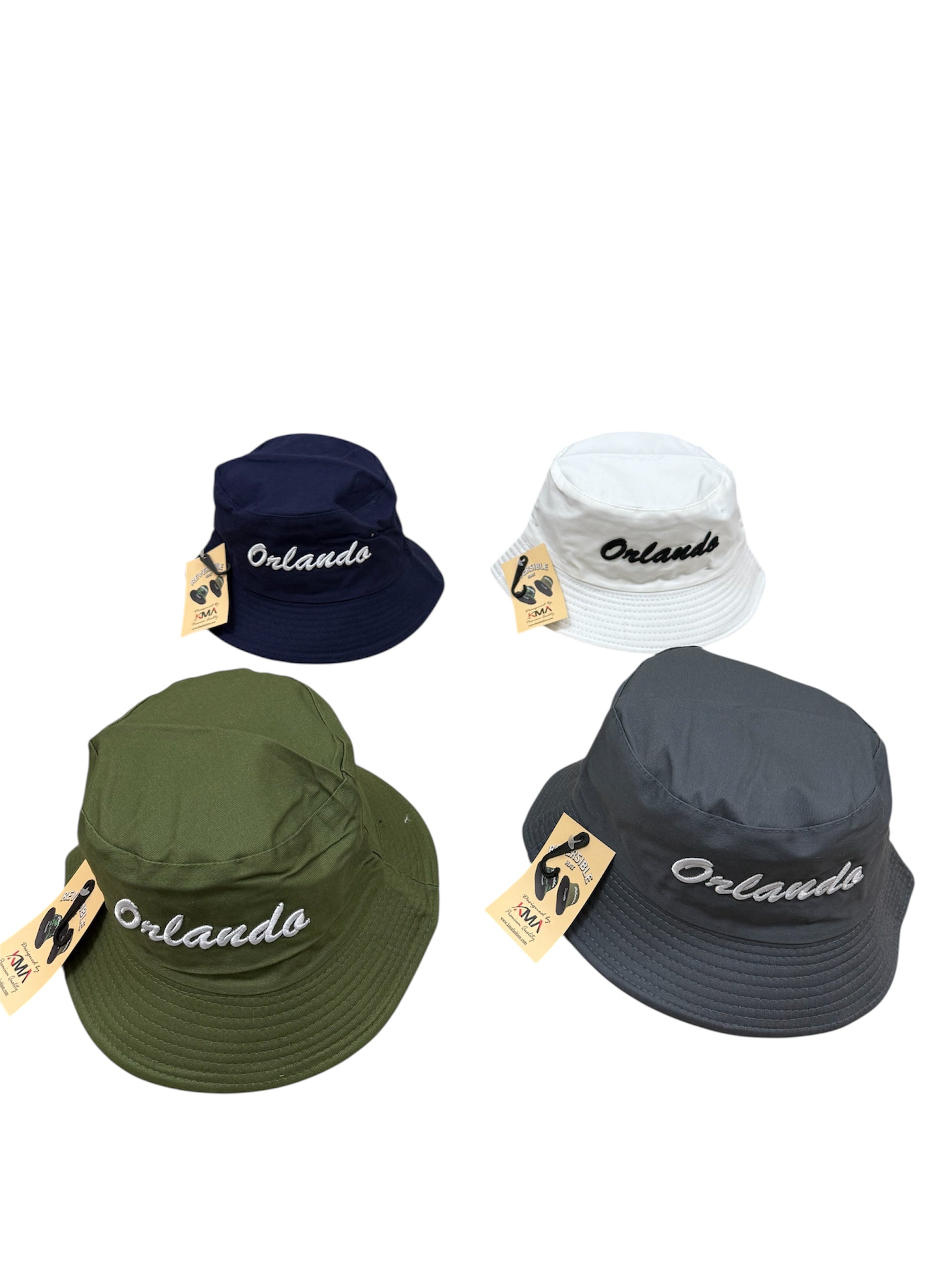 Orlando Reversible Bucket Hat Solid Color