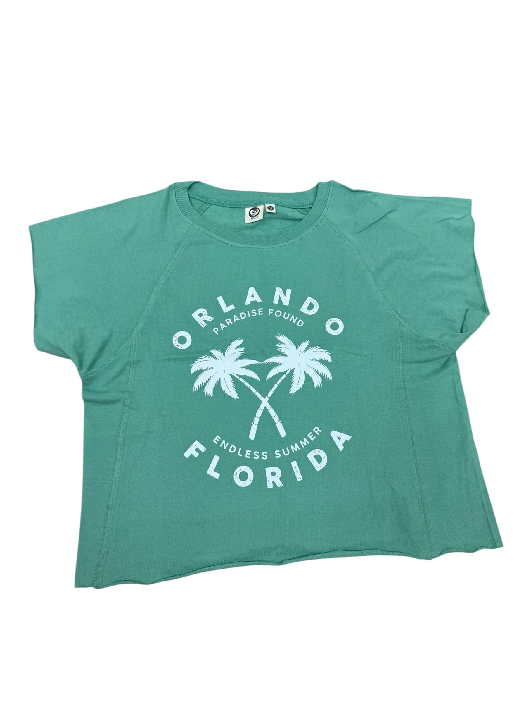 Raw Edge Baby French Terry Crop Top