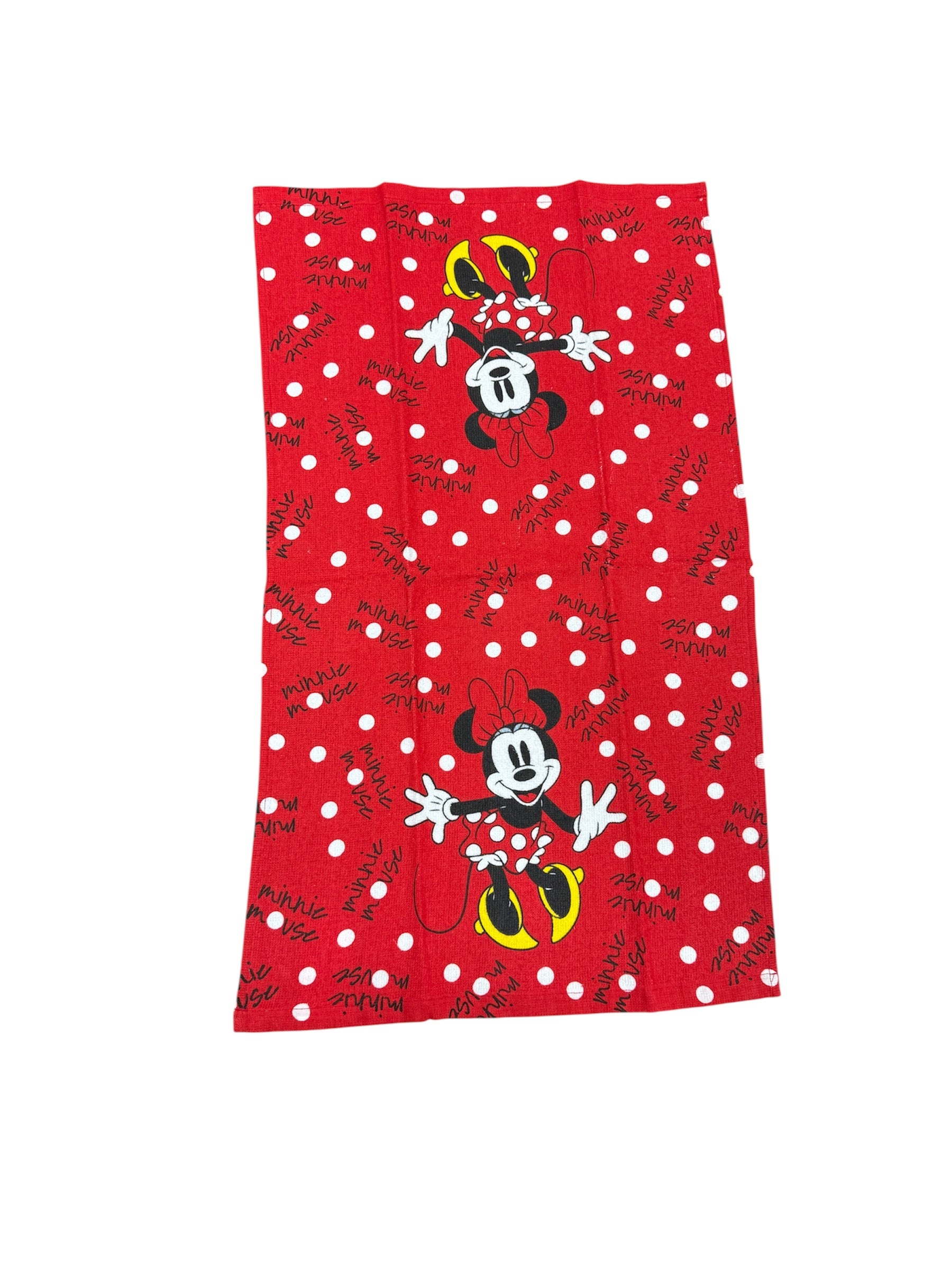 Minnie Mouse Polka Dot Red Kitchen Towel Single