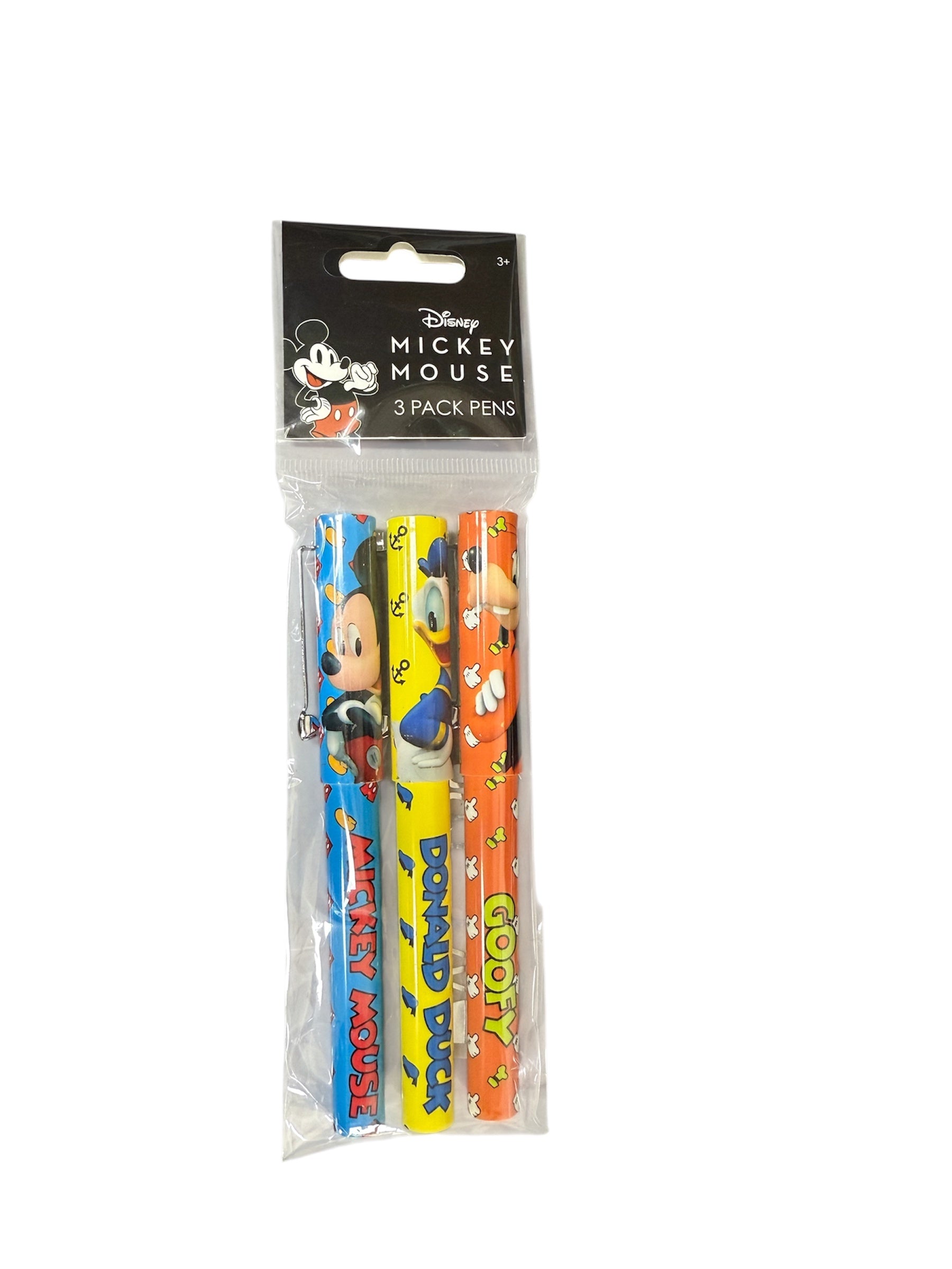 Mickey, Donald & Goofy 3 Pack Pens