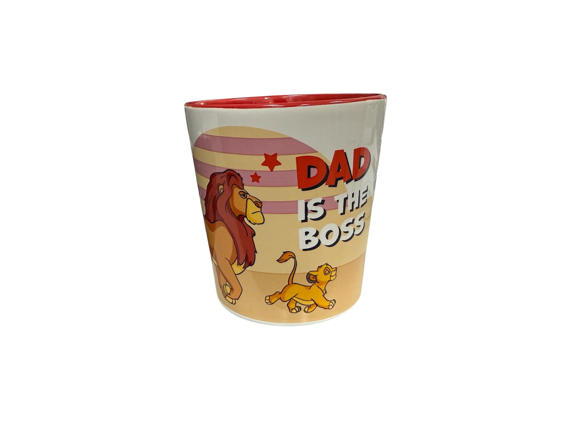 Disney Lion King Dad is The Boss Mug