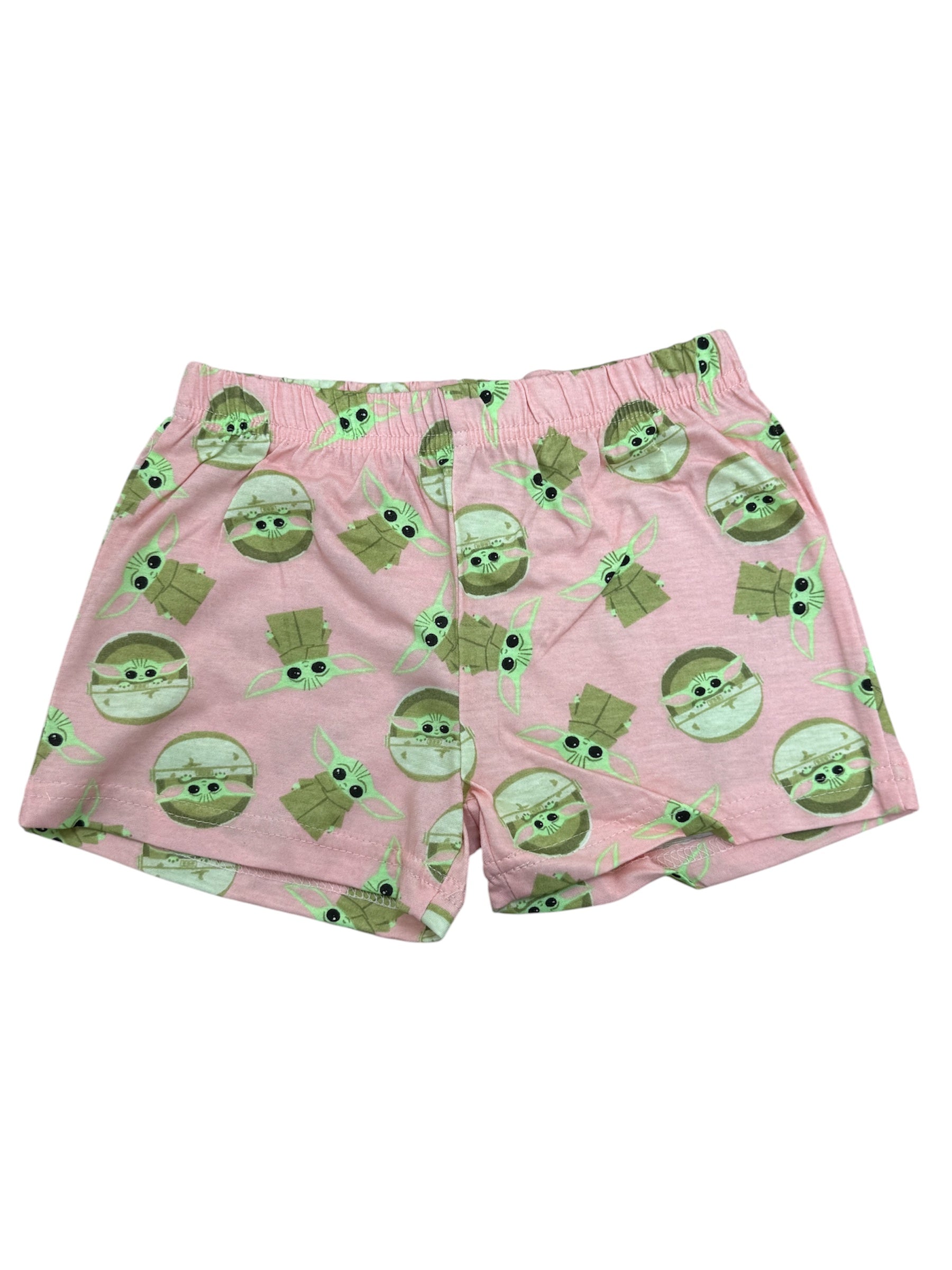 Star Wars The Child All Over Pink Toddler Shorts