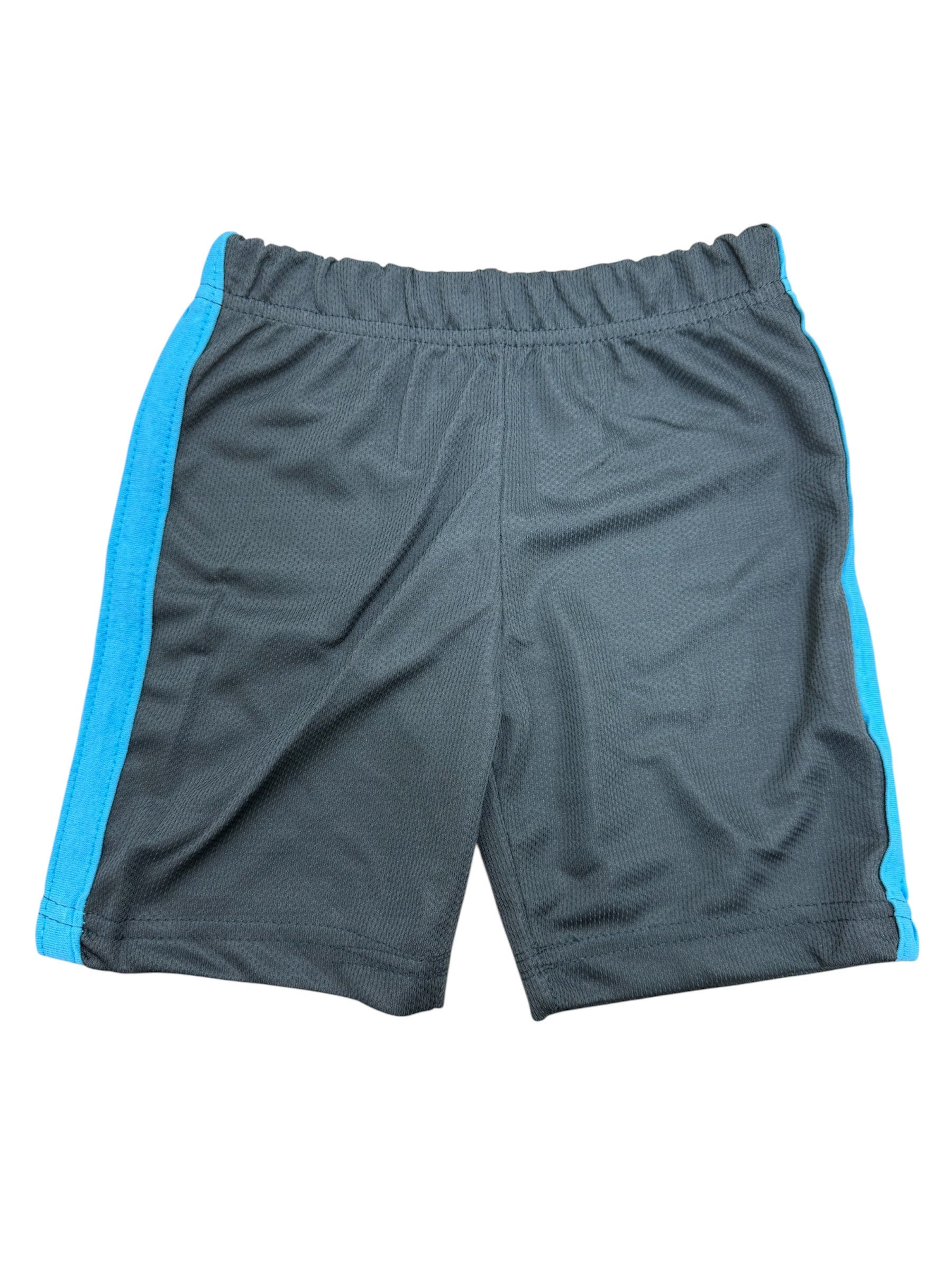 Toddler Blue & Grey Mesh Shorts