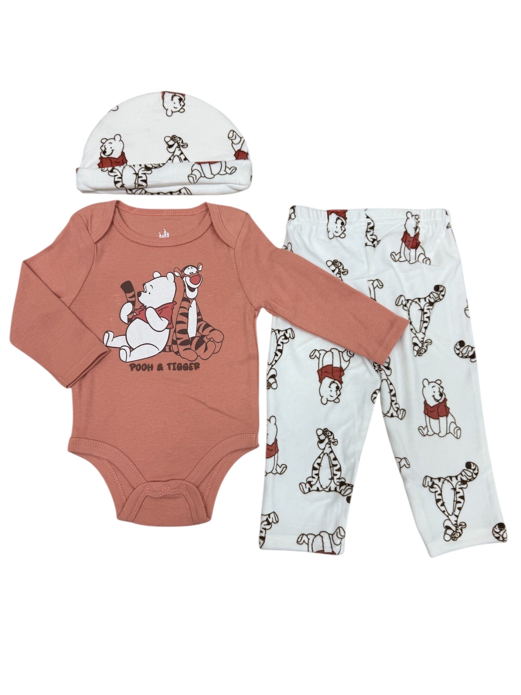 Disney Baby Pooh & Tigger 3pc Set w/ Hat
