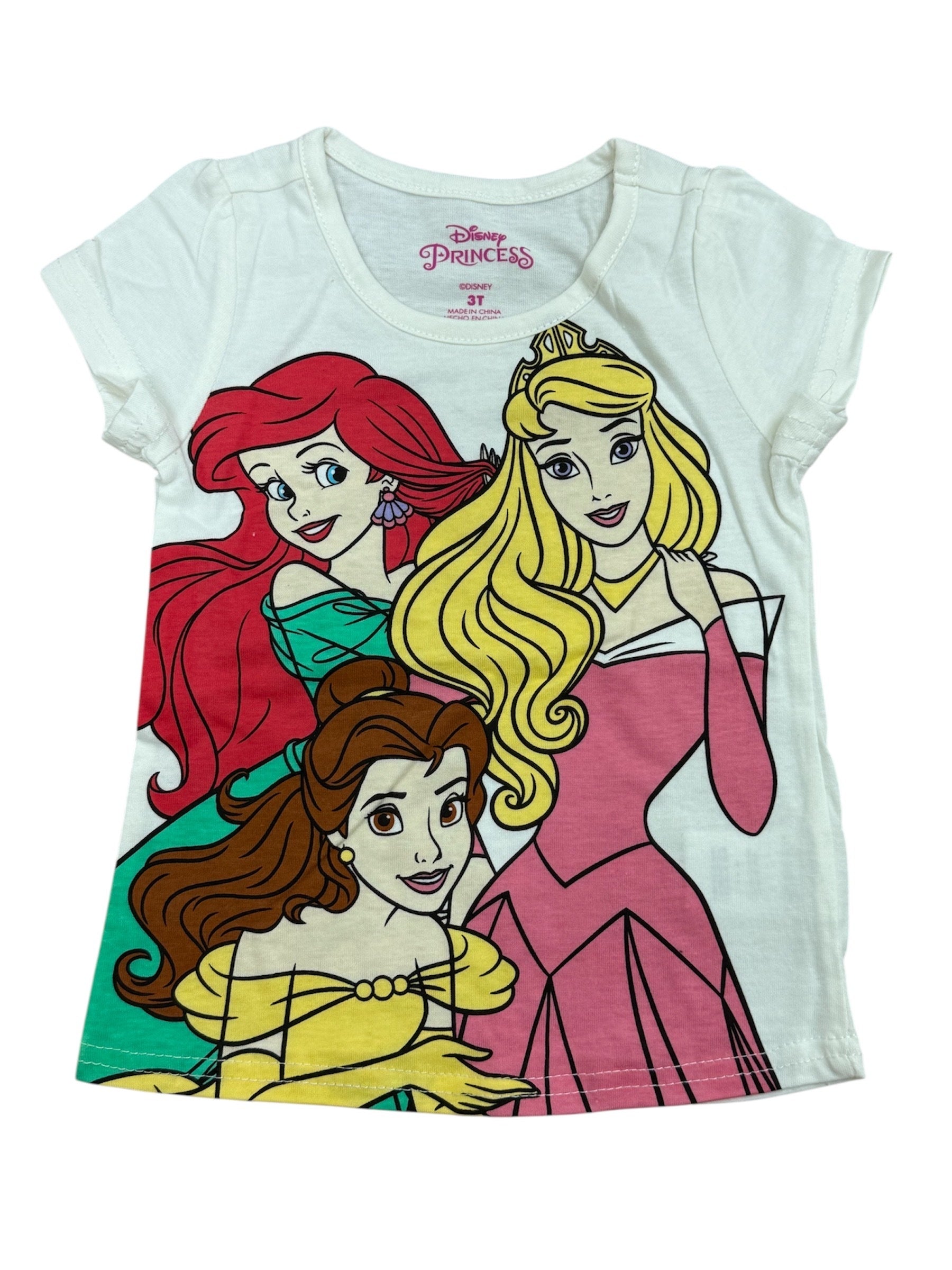 Disney Princess Ariel, Aurora & Belle Toddler T-Shirt