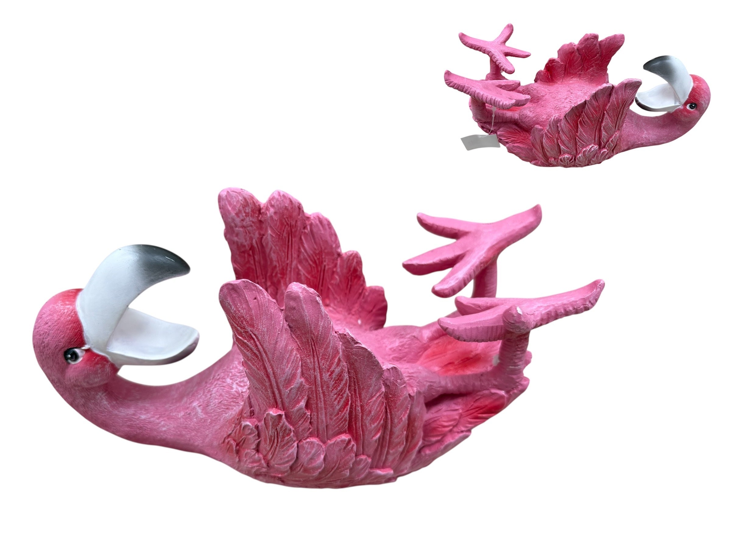 Resin Flamingo Wine Holder