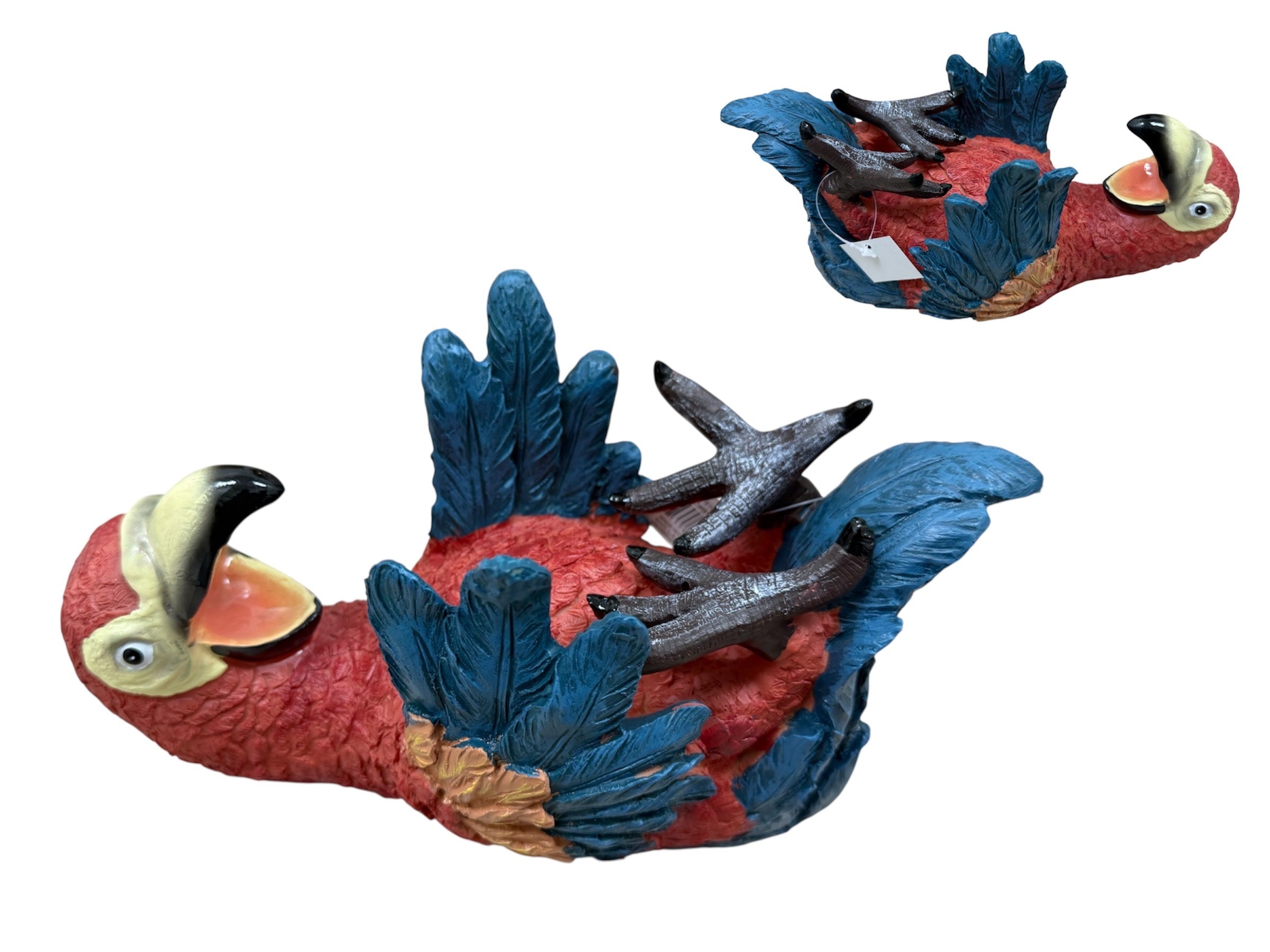 Resin Parrot Wine Holder