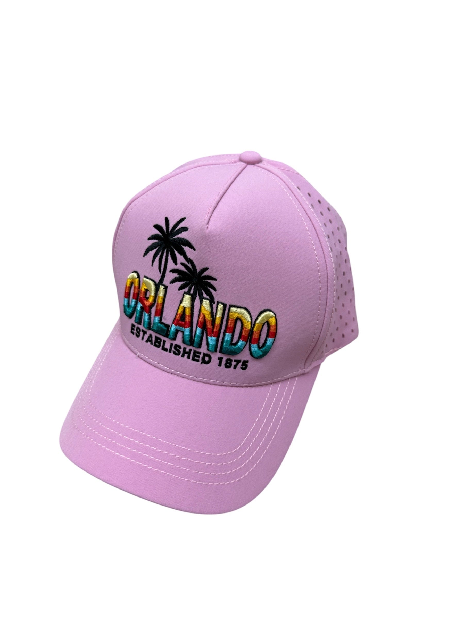 Orlando 2 Palm Tree Soft Mesh Baseball Hat