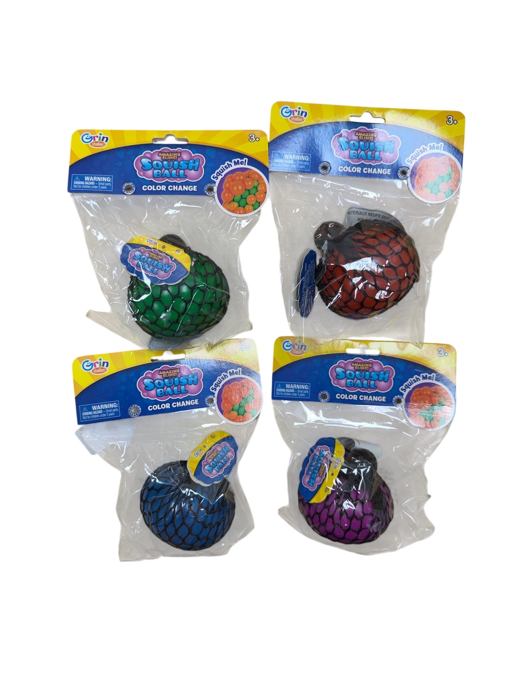 Amazing Slime Squish Ball Color Change Asst. 1pc