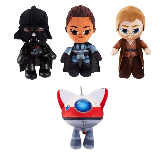 Star Wars Obi-Wan Kenobi 8" Plush Asst.
