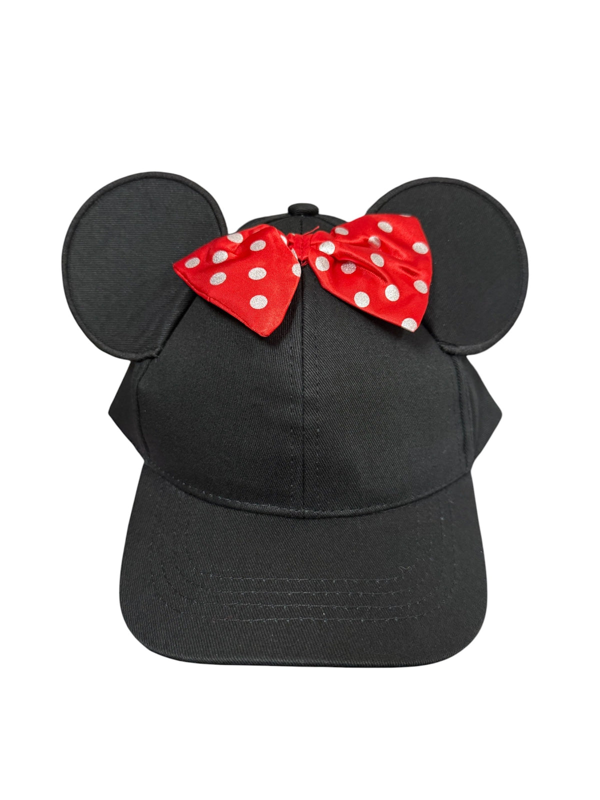 Disney Girls Minnie Mouse Bow Black Ear Hat