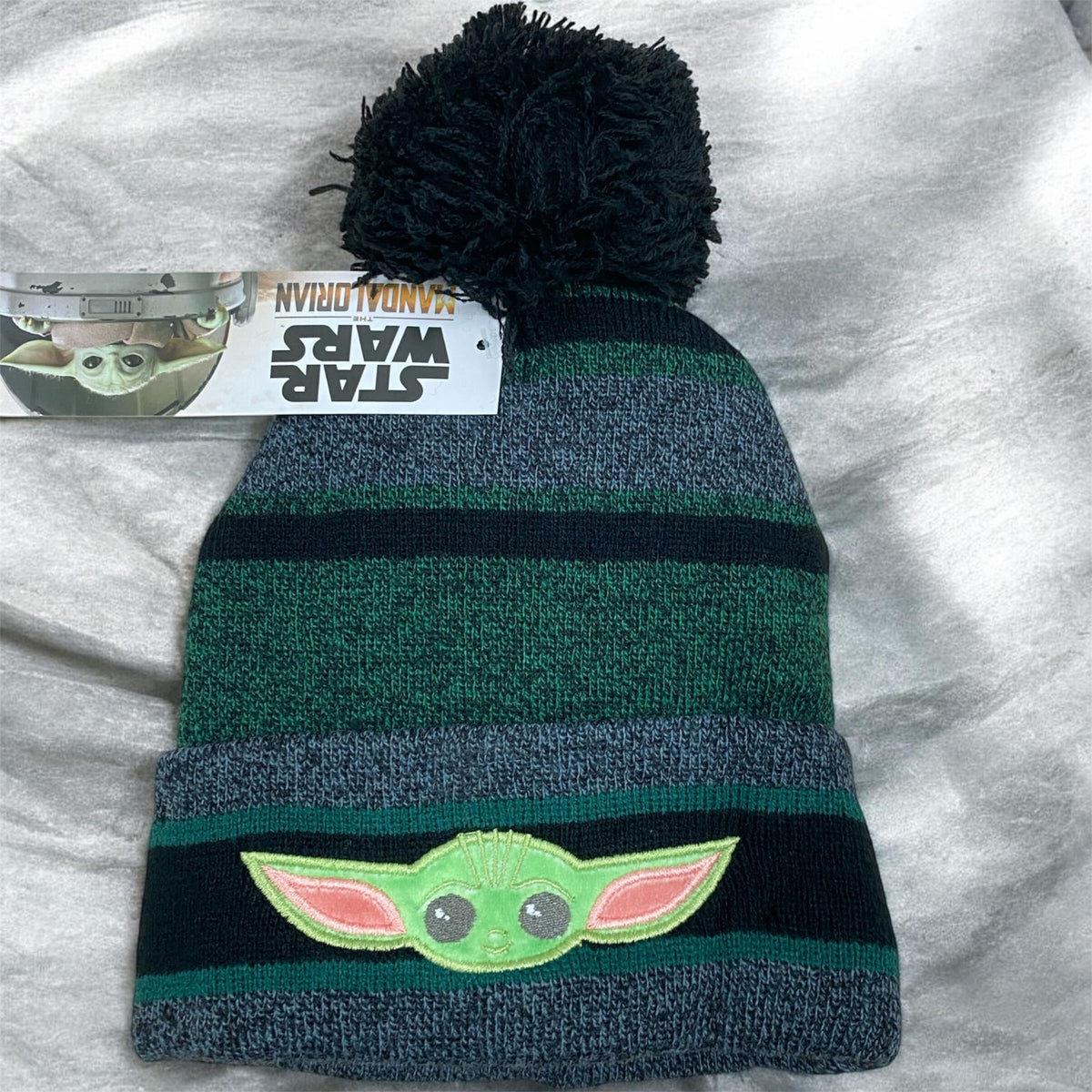 Star Wars Mandalorian Marled Hat & Gloves set