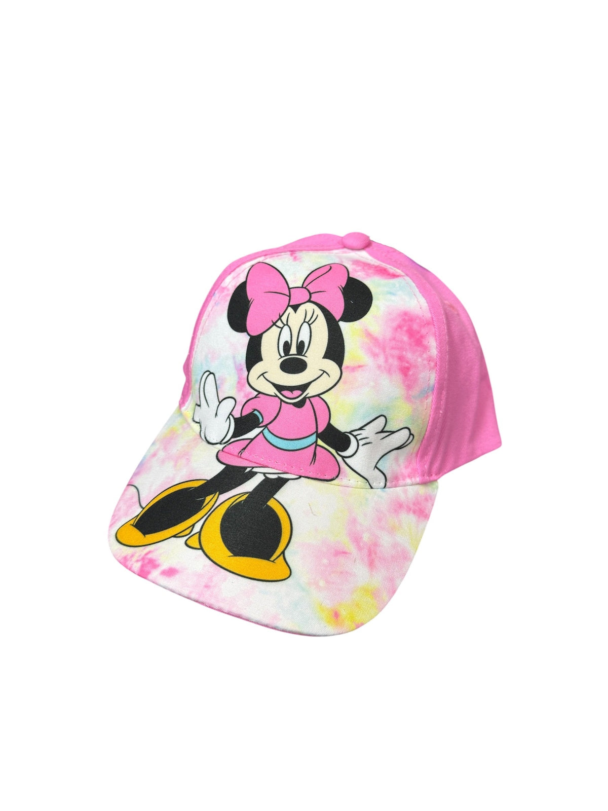 Disney Girls Minnie Mouse Pose Tie-Dye Baseball Cap