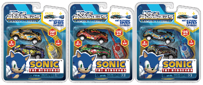 FCD Sonic Key Blaster Car 2pk-blstr