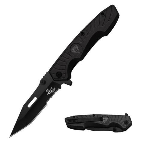 Snake Eye Xtreme Ball Bearing Folding Knife-Black