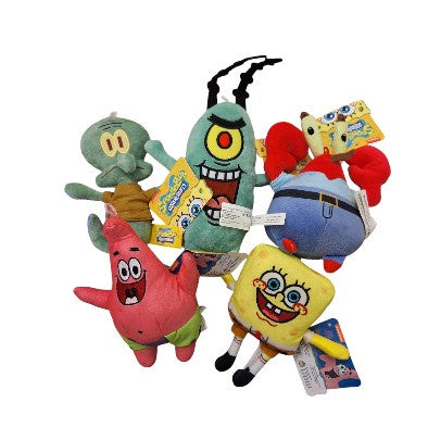 SpongeBob 6.5'' Plush Asst 1