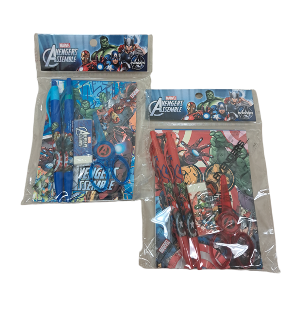 STATIONERY SET AVENGERS 1bag