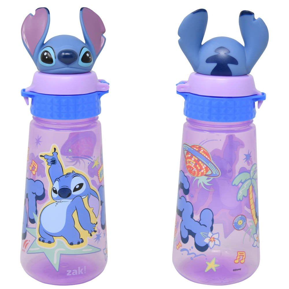 Stitch Adventure 16oz PP Bottle with molded cap