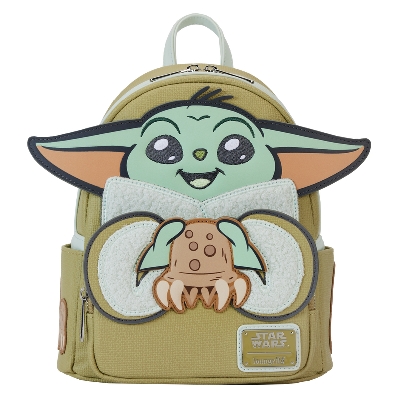baby yoda backpack mini Posh Peanut Kid's Star Wars Grogu Clear Backpack, One Size have for Star Wars fans Star Wars The Mandalorian Grogu