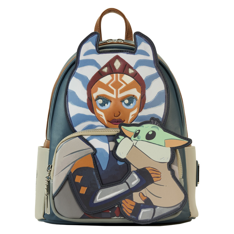 The Mandalorian Ahsoka Holding Grogu Mini Backpack
