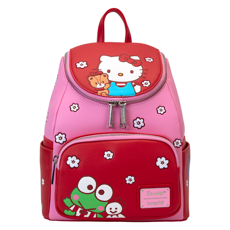 hello kitty and friends backpack Loungefly Leather: Sanrio Hello Kitty and Friends Color Block Mini Backpack