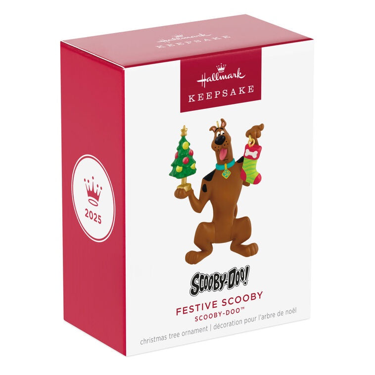 Hallmark Keepsake Scooby-Doo™ Festive Scooby Ornament