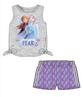Toddlers Frozen 2 Face Your Fear 2pc Set w/ Shirt & Shorts