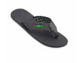 High Tide Mens Sail-Fish Charcoal Sandal