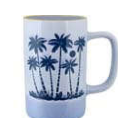 Palm Trees Travel 16oz Ceramic Mug