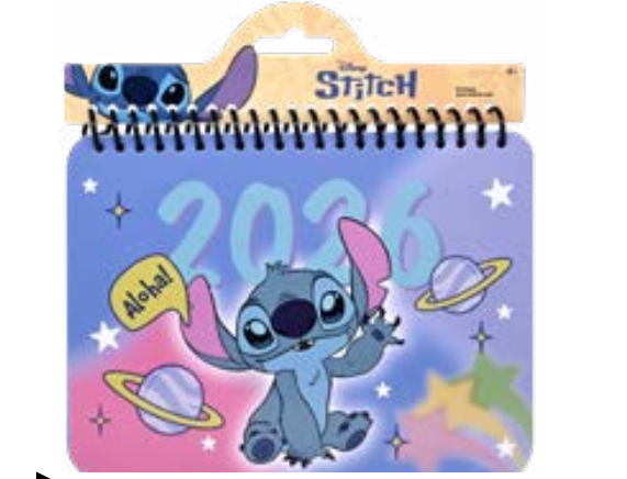 Disney Stitch 2026 Aloha Vibe Autograph Book