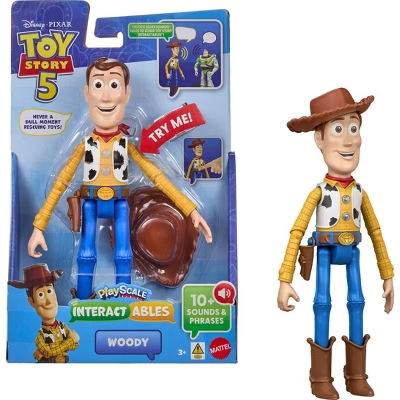 Disney/Pixar Toy Story 5 Interactables Woody Figure 9"