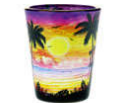 Palm Sunset In & Out Shot Glass