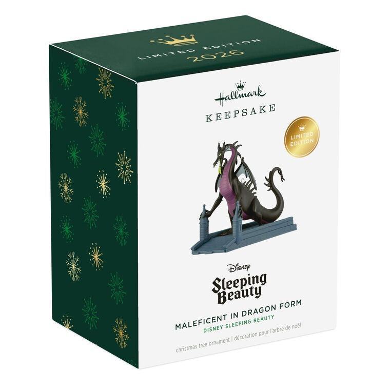 Disney Sleeping Beauty Maleficent in Dragon Form Ornament
