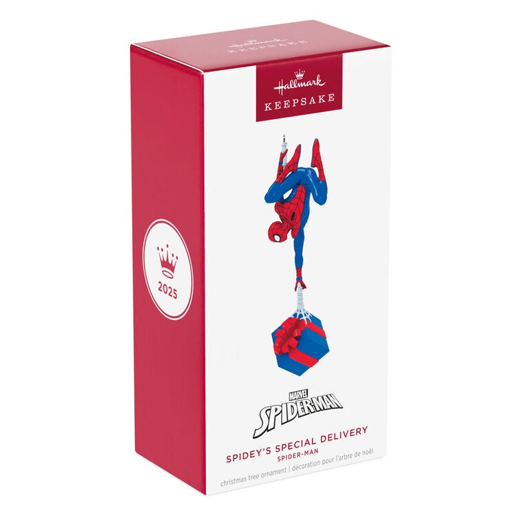 Hallmark Marvel Spider-Man Spidey's Special Delivery Ornament