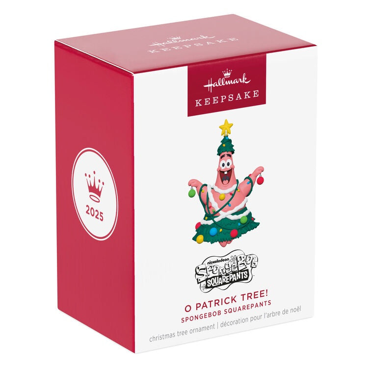 Nickelodeon SpongeBob SquarePants O Patrick Tree! Ornament