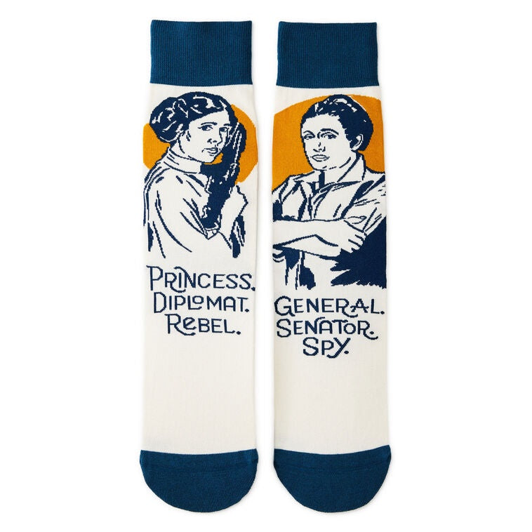 Star Wars Leia Novelty Crew Socks