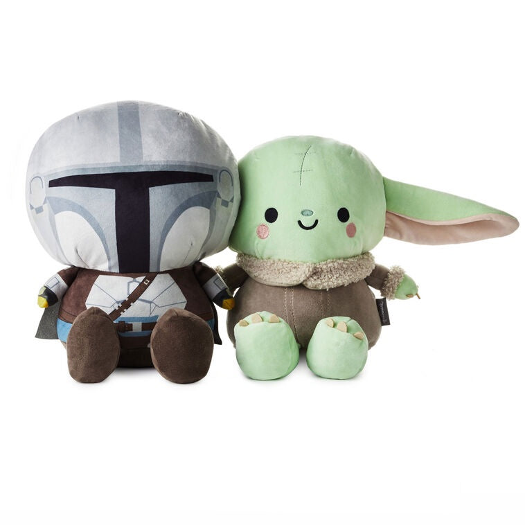 The Mandalorian™ and Grogu™ Magnetic Plush Pair, 10.5
