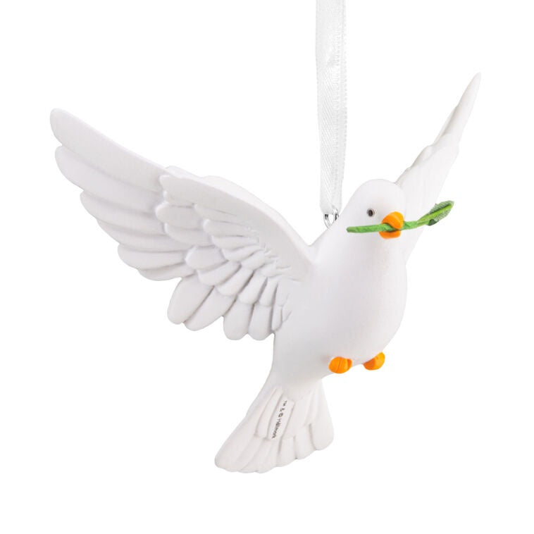 White Dove Hallmark Ornament