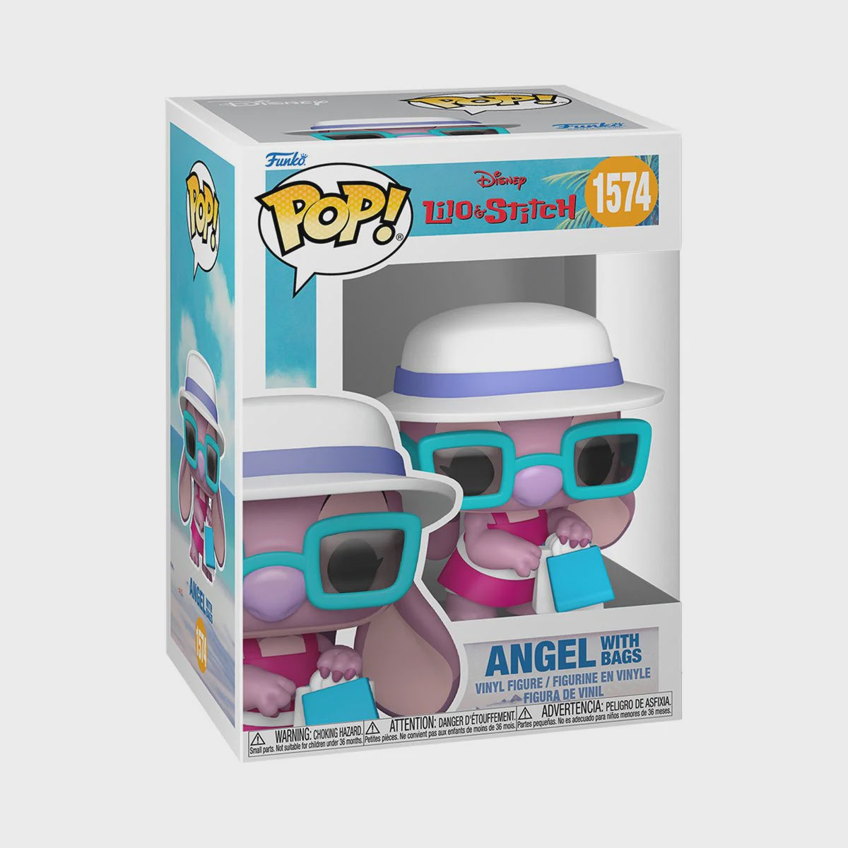 Disney Lilo & Stitch Angel w/ Bags Funko Pop! Vinyl Figure