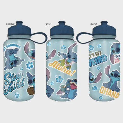 Lilo and Stitch Pose Art  33.8oz Sports Water Bottle