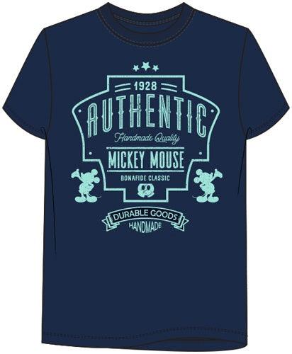 Adult Bonafide Mickey Mouse Tee, Navy