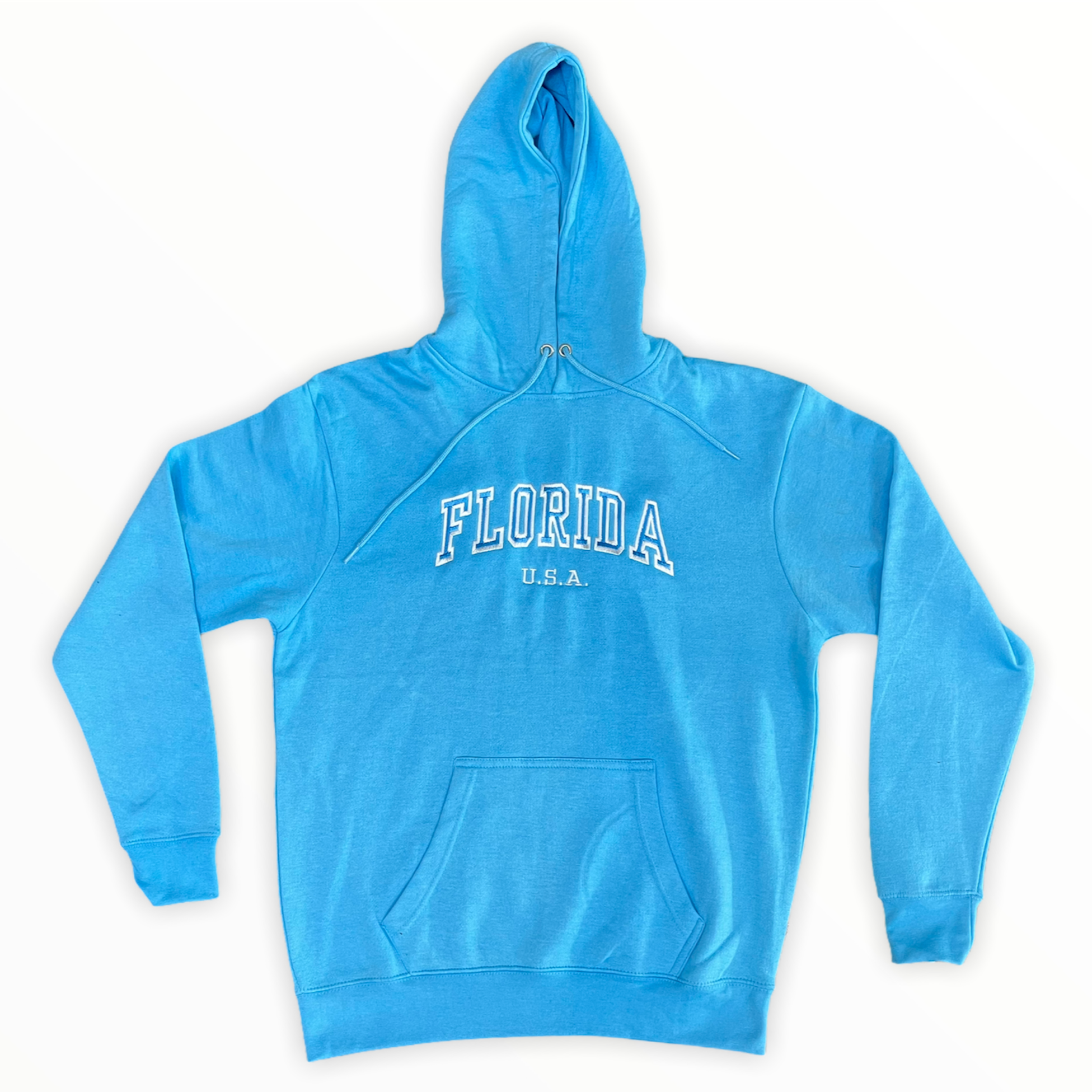 Adult Florida Pullover Sweatshirt- Sky Blue