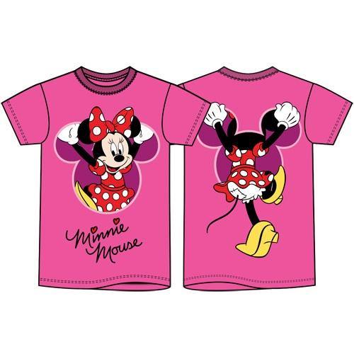 Adult Women's T Shirt Minnie Mouse Climbing
