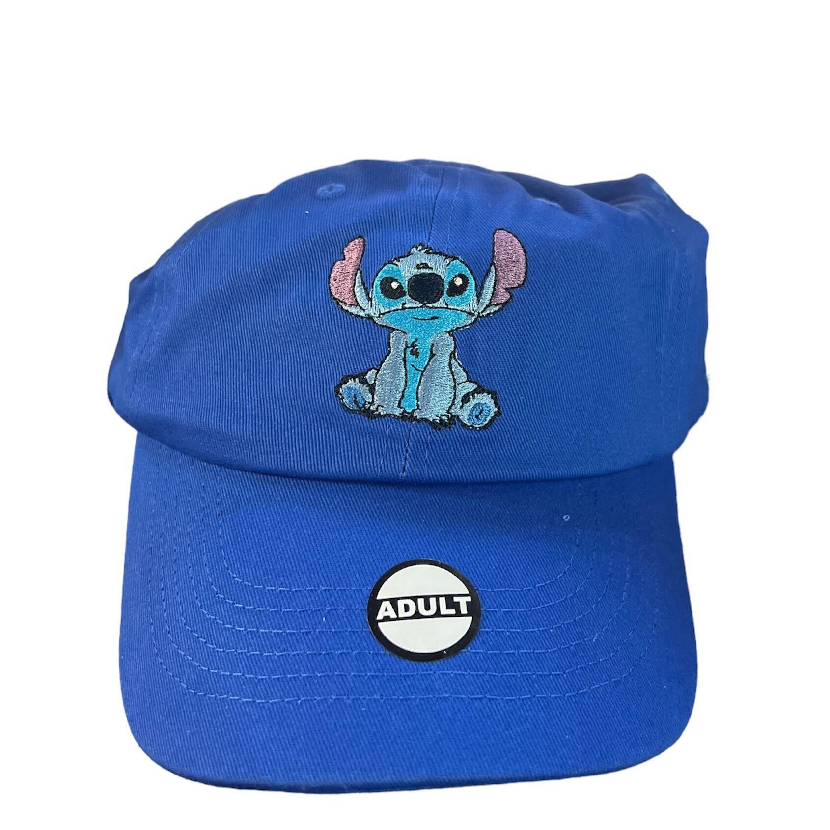 Adults Stitch Navy Cap